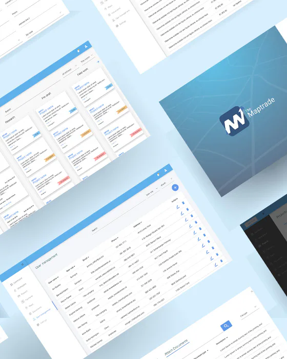 Maptrade — Designs Frontier project